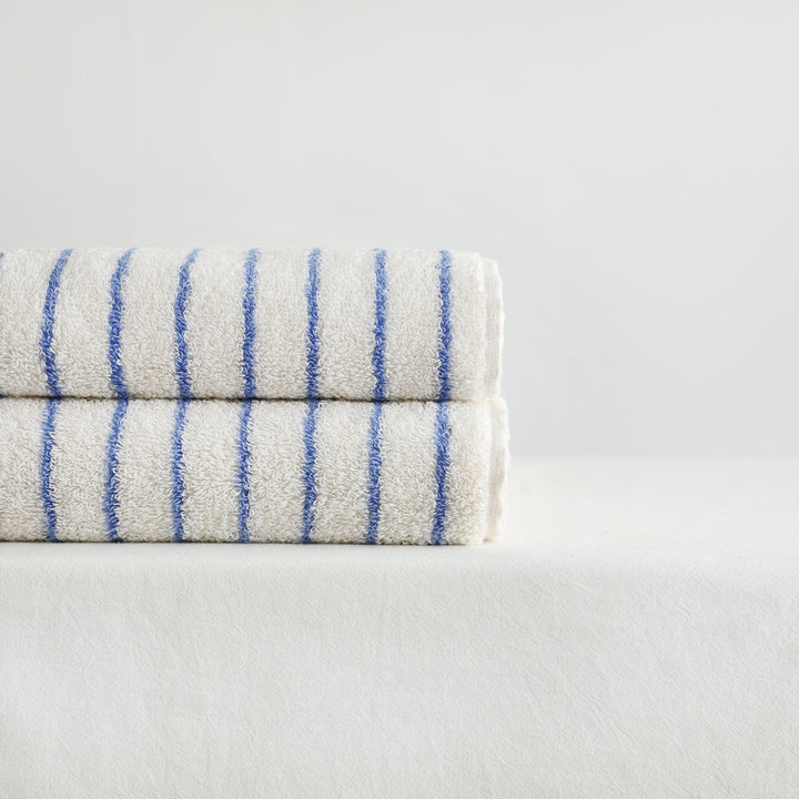 Coastal Striped Towel Collection -Towel- Delicors