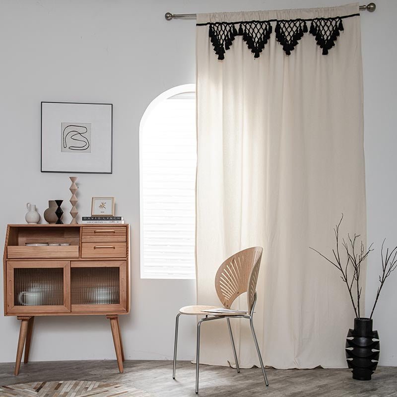 Crochet Tassel Curtain -Curtain- Delicors