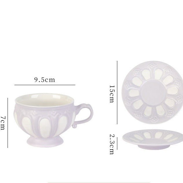 Fairytale Tea Cup & Pot -Dinnerware- Delicors