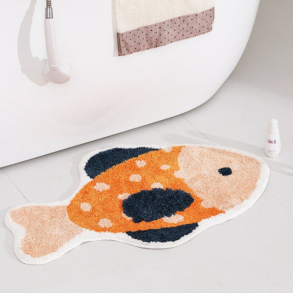 Fintastic Fishy Bath Mat -Bath Mats & Rugs- Delicors