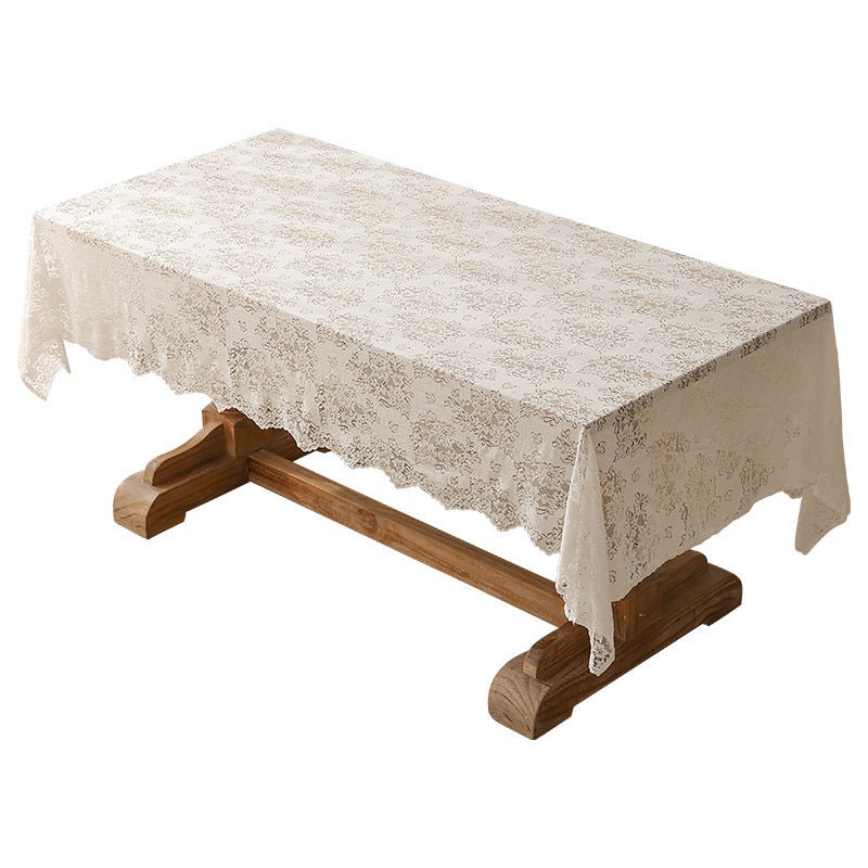 Flower Bouquet Lace Table Cloth -Table Cloth- Delicors