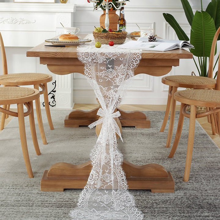 French Lace Table Runner -Table Runner- Delicors