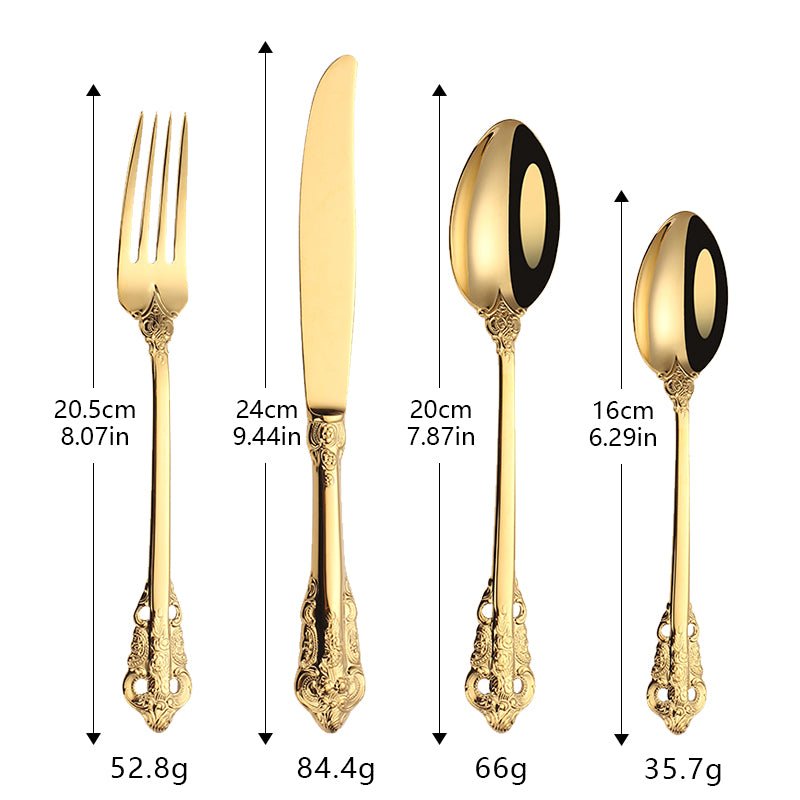 French Luxury Court Cutlery Set -Cutlery- Delicors
