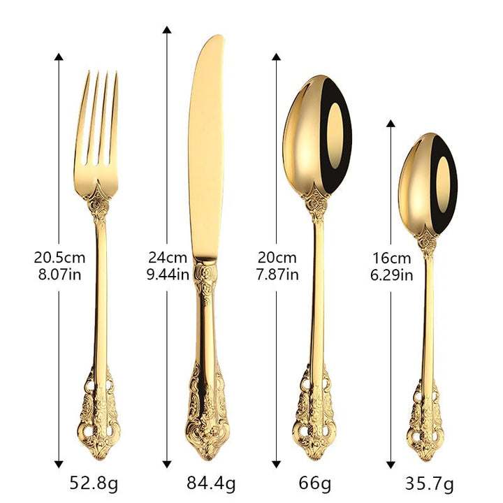 French Luxury Court Cutlery Set -Cutlery- Delicors