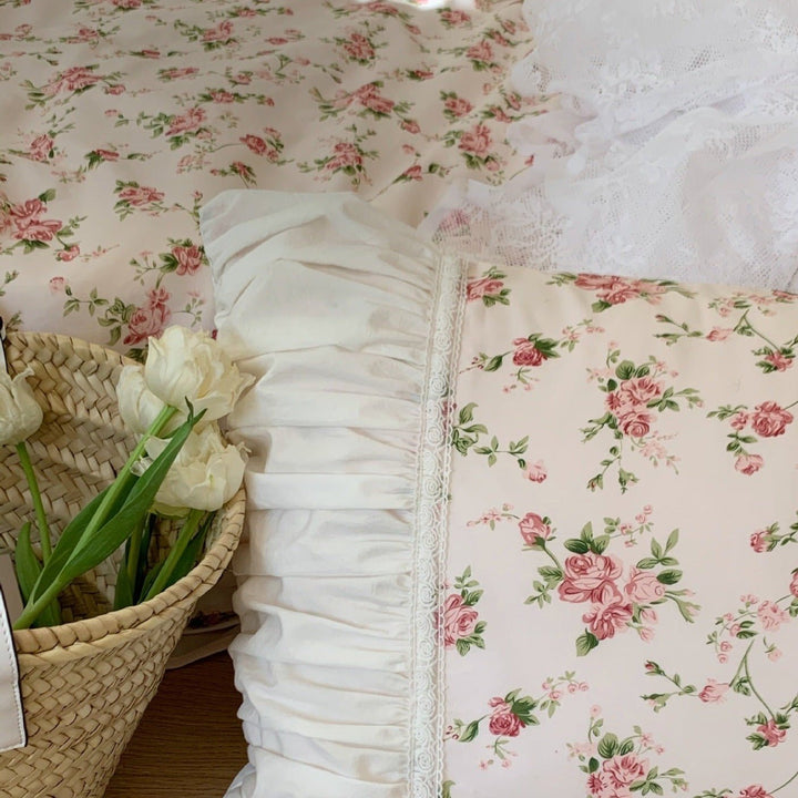 French Poppy Quilt Cover Set -Bedding- Delicors