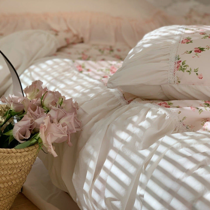 French Poppy Quilt Cover Set -Bedding- Delicors