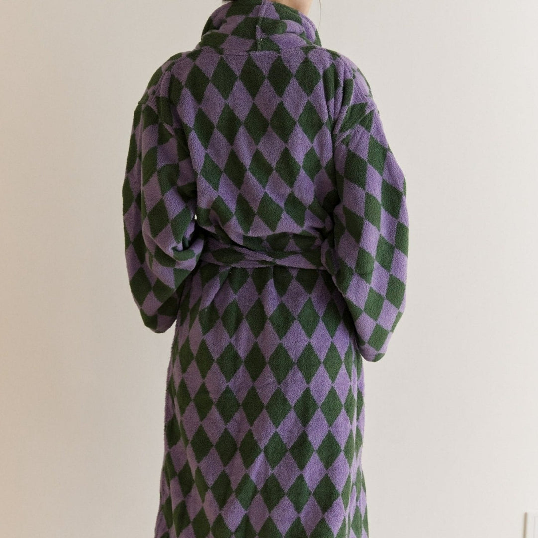 Funky Diamond Bathrobe -Bathrobe- Delicors