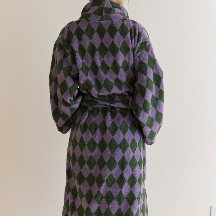 Funky Diamond Bathrobe -Bathrobe- Delicors
