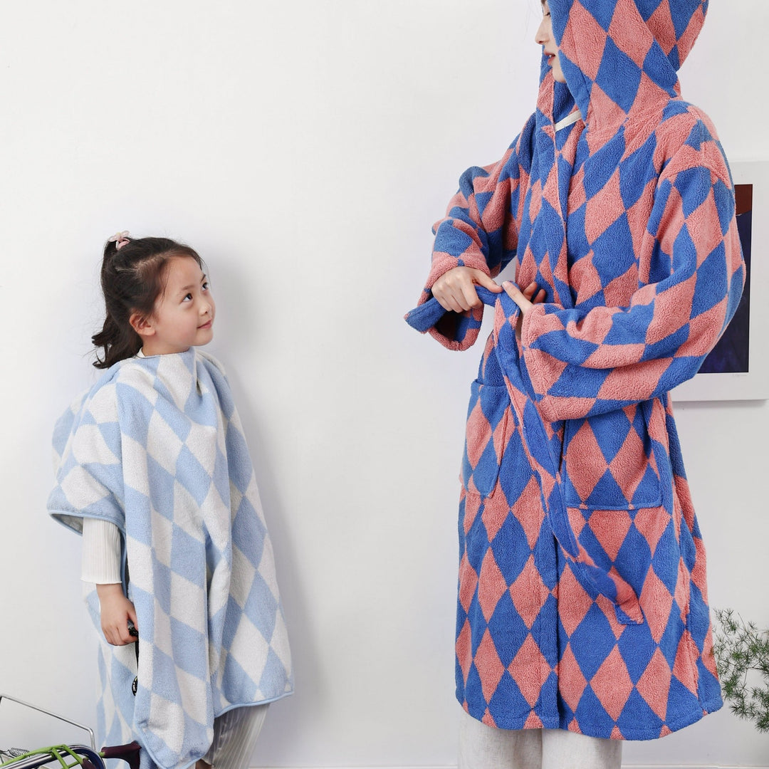 Funky Diamonds Bathrobe Unisex Collection -Bathrobe- Delicors