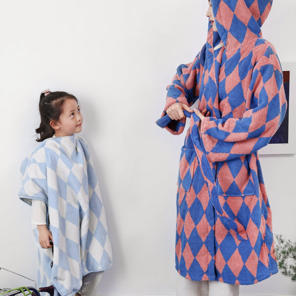 Funky Diamonds Bathrobe Unisex Collection -Bathrobe- Delicors