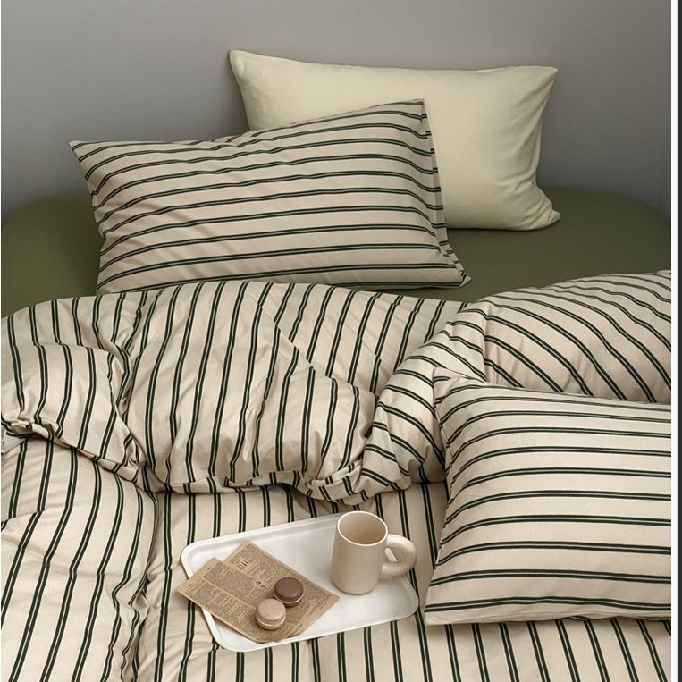 Geometric Quilt Cover Set Collection -Bedding- Delicors