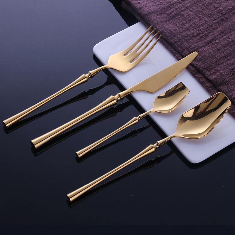 Gloss Roman Pillar Cutlery Set -- Delicors