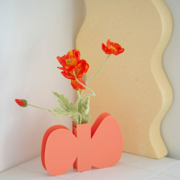 Growing Leaves Acrylic Vase Collection -- Delicors