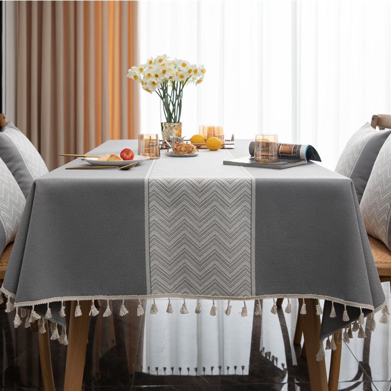 Hamptons Beach Tablecloth -Table Cloth- Delicors