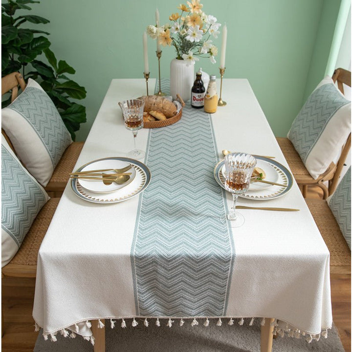 Hamptons Beach Tablecloth -Table Cloth- Delicors