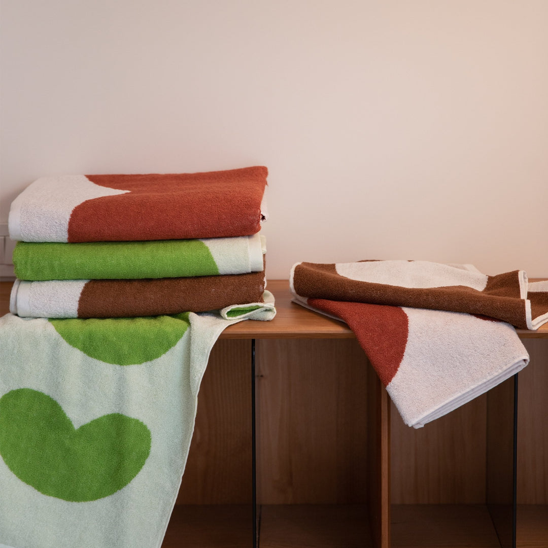 Heart Plus Towel Collection -- Delicors