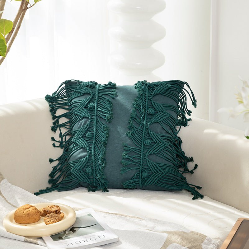 Macramé Weave Cushion Collection -Cushion- Delicors