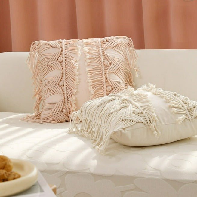 Macramé Weave Cushion Collection -Cushion- Delicors