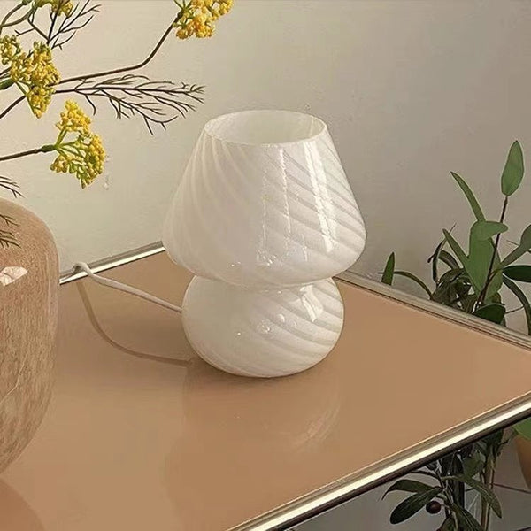 Marbled Vintage Bud Lamp -Lamps- Delicors