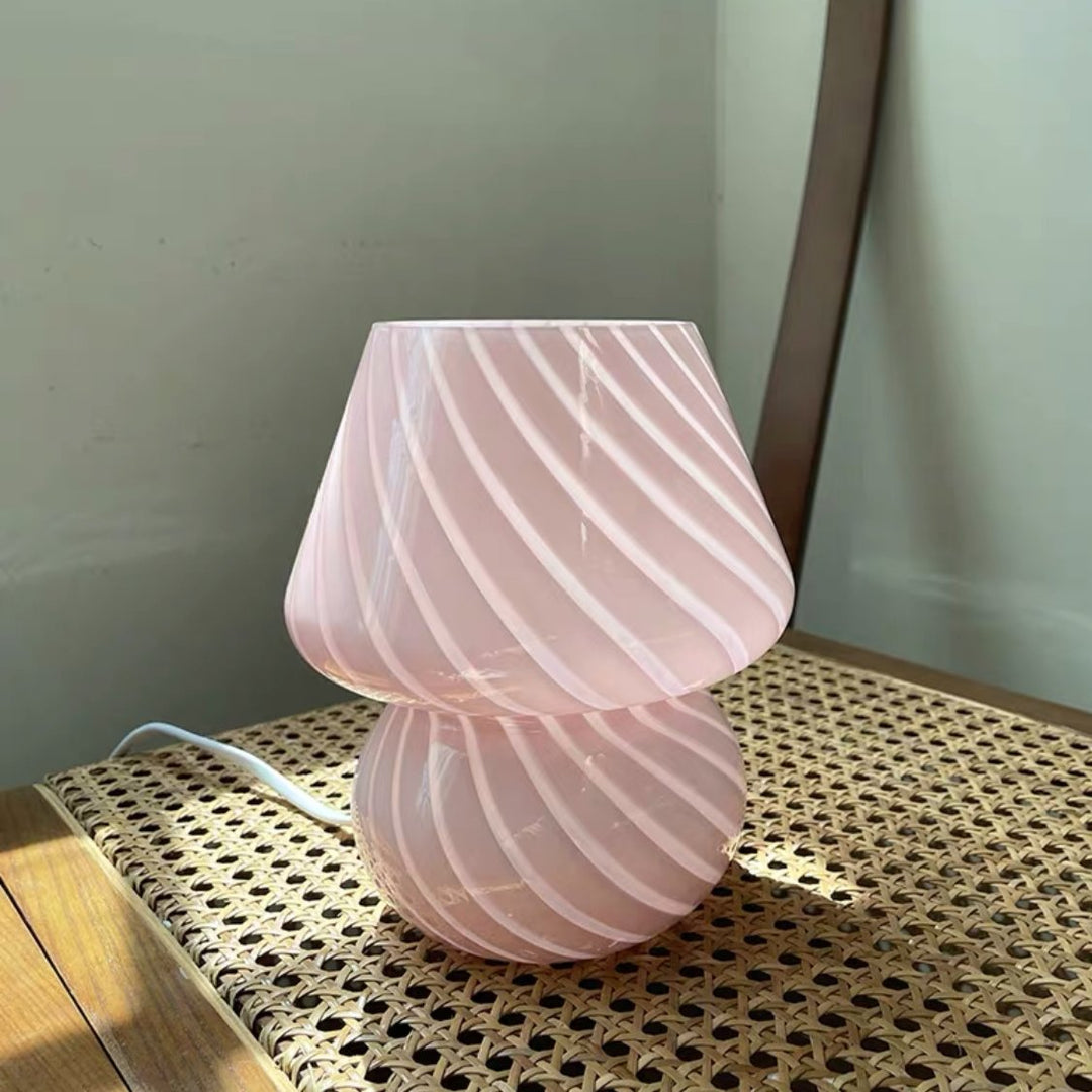 Marbled Vintage Bud Lamp -Lamps- Delicors