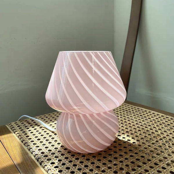 Marbled Vintage Bud Lamp -Lamps- Delicors