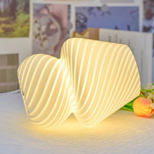 Marbled Vintage Bud Lamp -Lamps- Delicors