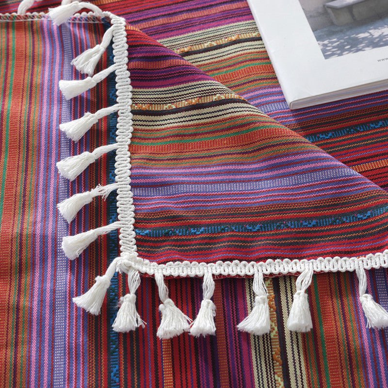 Nautical Stripe Tablecloth -Table Cloth- Delicors
