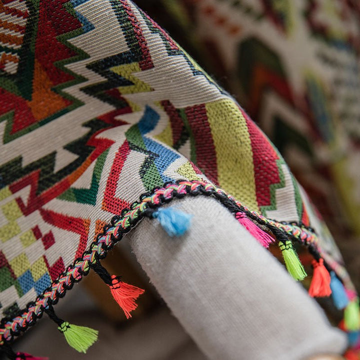 Panzance Geometric Curtain -Curtain- Delicors