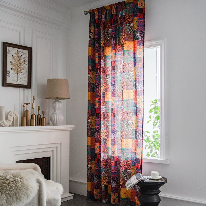 Picturesque Cottage Curtain -Curtain- Delicors