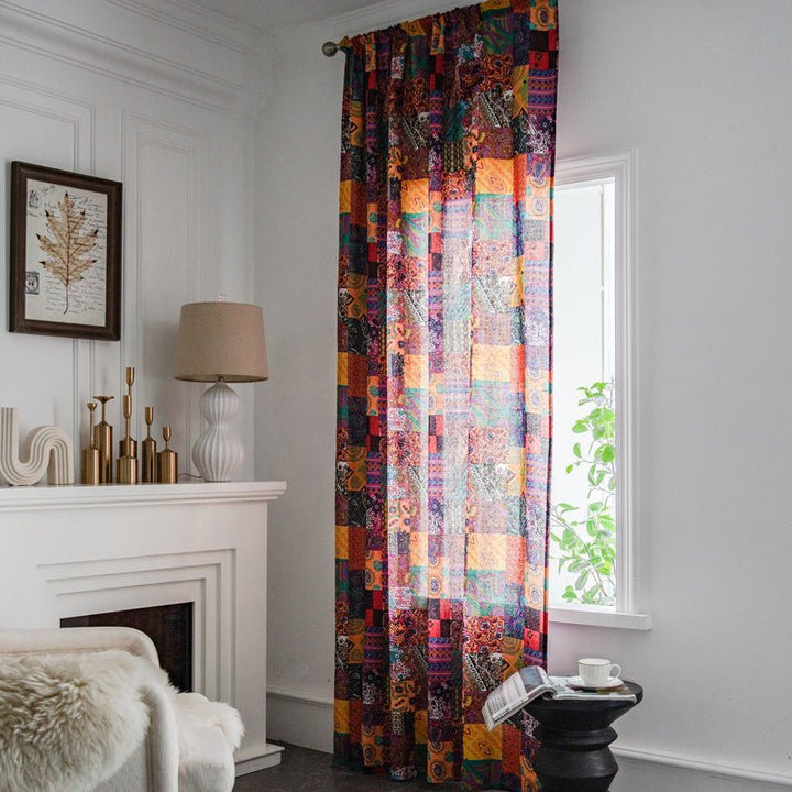 Picturesque Cottage Curtain -Curtain- Delicors