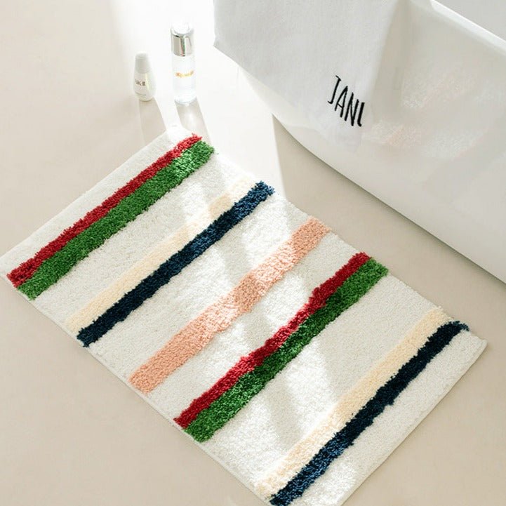Pop Of Colour Bath Mat -Bath Mats & Rugs- Delicors