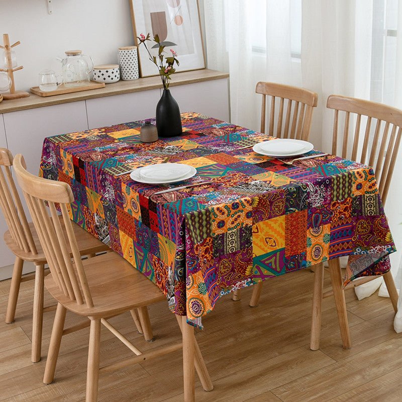 Red Sands Tablecloth -Table Cloth- Delicors