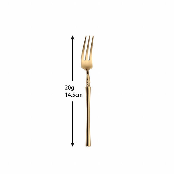Roman Pillar Stainless Steel Fruit Forks -Cutlery- Delicors