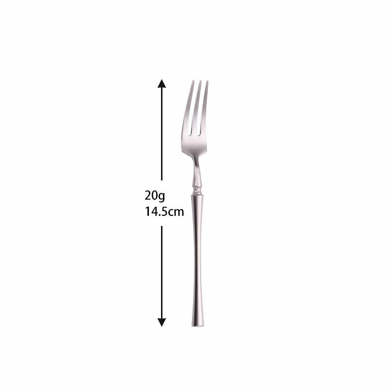 Roman Pillar Stainless Steel Fruit Forks -Cutlery- Delicors