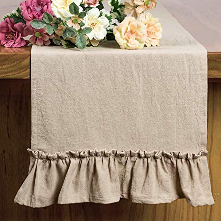 Romantic Thrill Frill Table Runner Collection -Table Runner- Delicors
