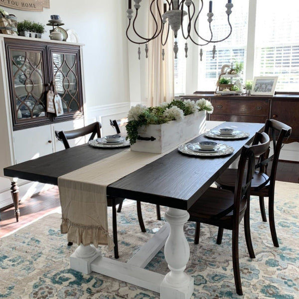 Romantic Thrill Frill Table Runner Collection -Table Runner- Delicors