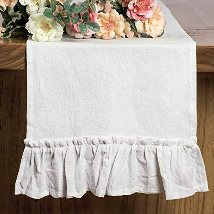 Romantic Thrill Frill Table Runner Collection -Table Runner- Delicors