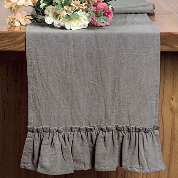 Romantic Thrill Frill Table Runner Collection -Table Runner- Delicors