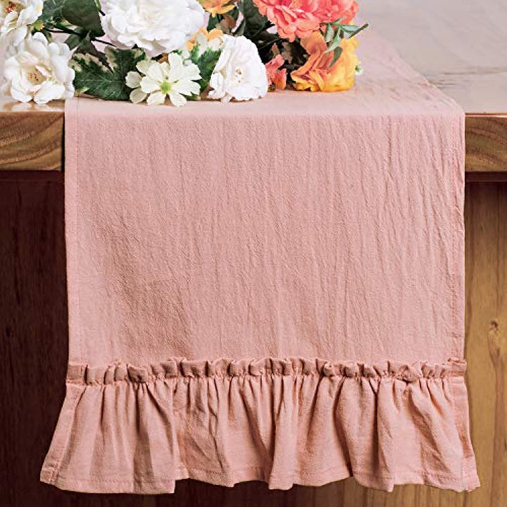 Romantic Thrill Frill Table Runner Collection -Table Runner- Delicors