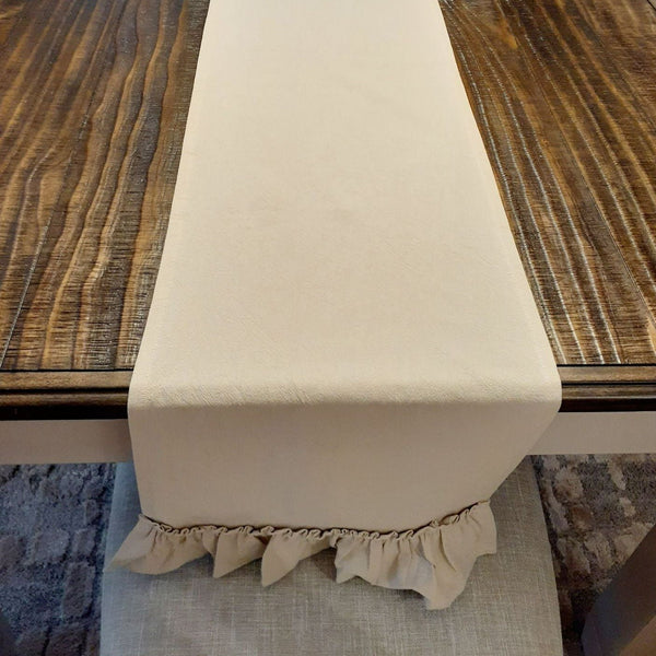 Romantic Thrill Frill Table Runner Collection -Table Runner- Delicors