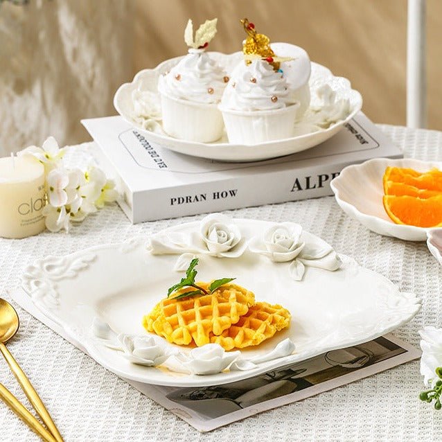 Rose Garland Dining Collection -Dinnerware- Delicors