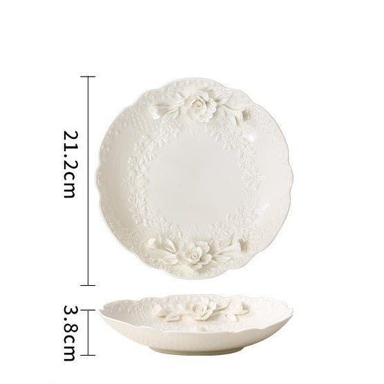 Rose Garland Dining Collection -Dinnerware- Delicors