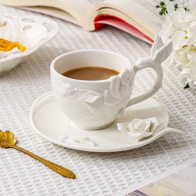 Rose Garland Tea Cup -Dinnerware- Delicors