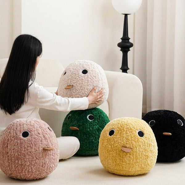 Round Bird Cushion -Cushion- Delicors