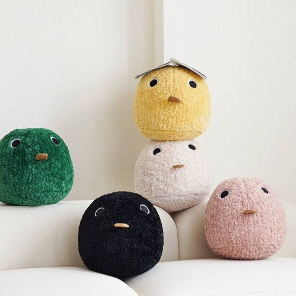 Round Bird Cushion -Cushion- Delicors