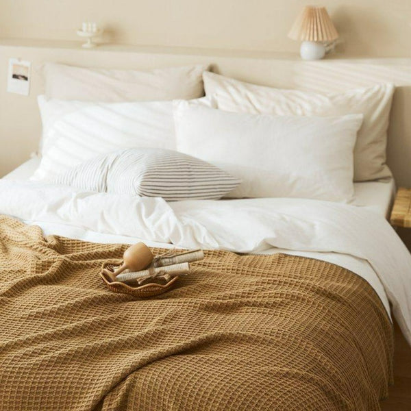 Sand Waffle Throw -- Delicors