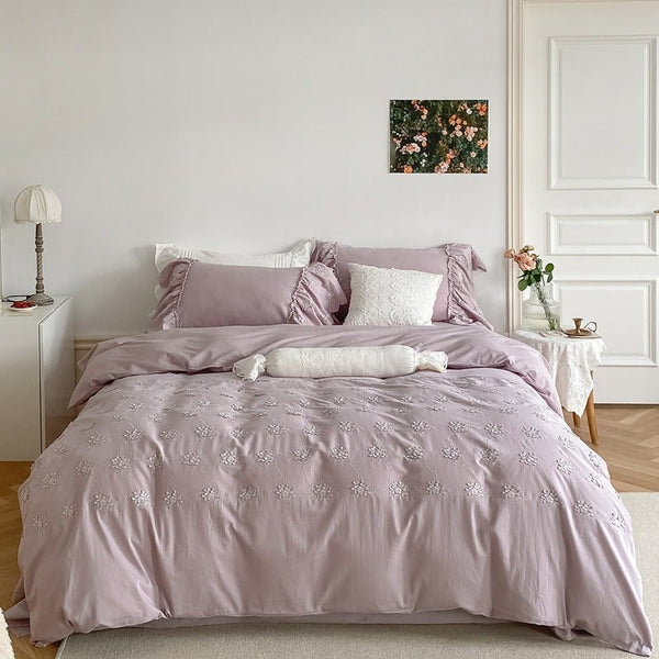 Snow Cherry Bedding Set -Bedding- Delicors