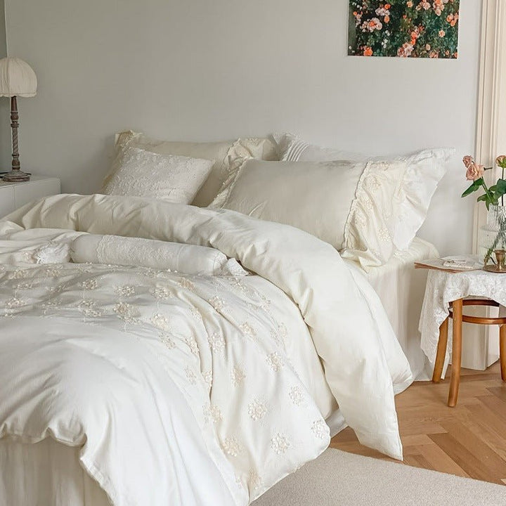 Snow Cherry Bedding Set -Bedding- Delicors