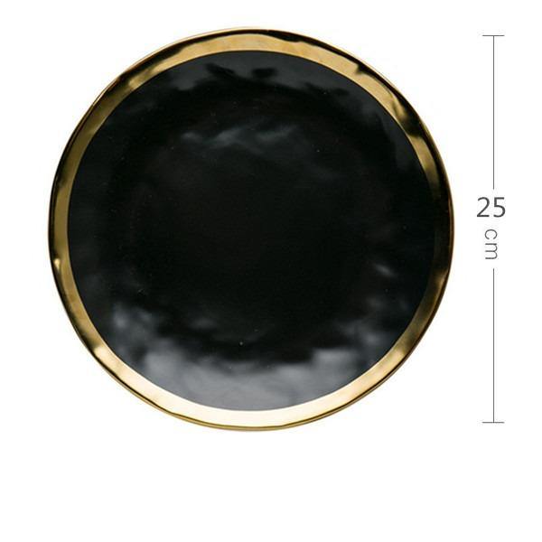 Solar Eclipse Dinner Plate -- Delicors