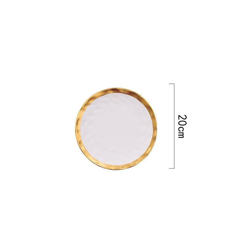 Solar Eclipse Dinner Plate -- Delicors